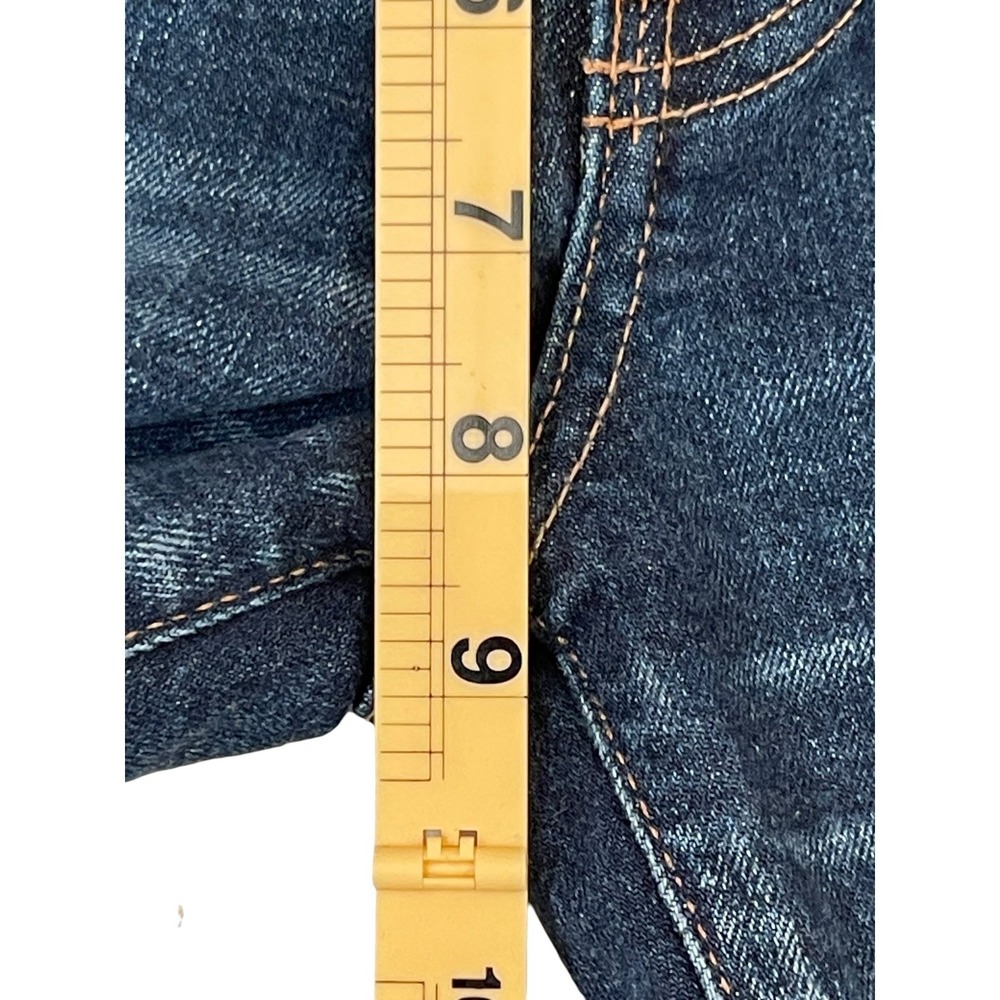 Moussy Vintage Womens Blue Distressed Ripped Knee Slim Tapered Jeans Size 28 NWT - Picture 15 of 16